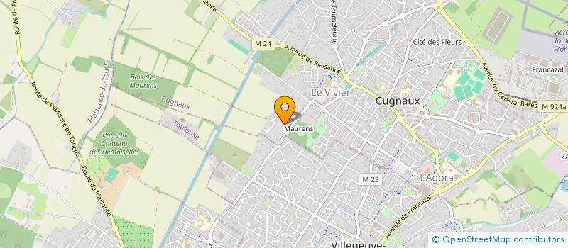 localisation de l'entreprise SOCIETE CIVILE RESIDENCE LA PATTE D'OIE  CUGNAUX