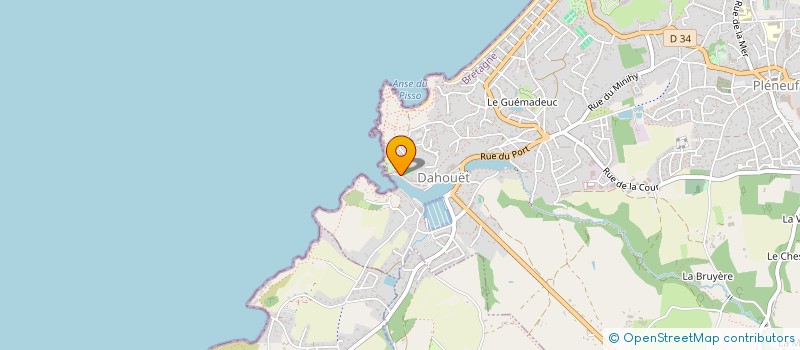 localisation de l'entreprise SOCIETE CIVILE RF DAHOUET  PLENEUF-VAL-ANDRE