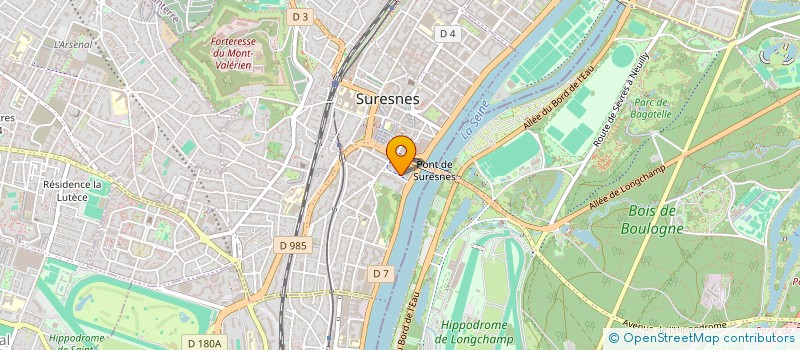 localisation de l'entreprise SOCIETE CIVILE RFE à SURESNES