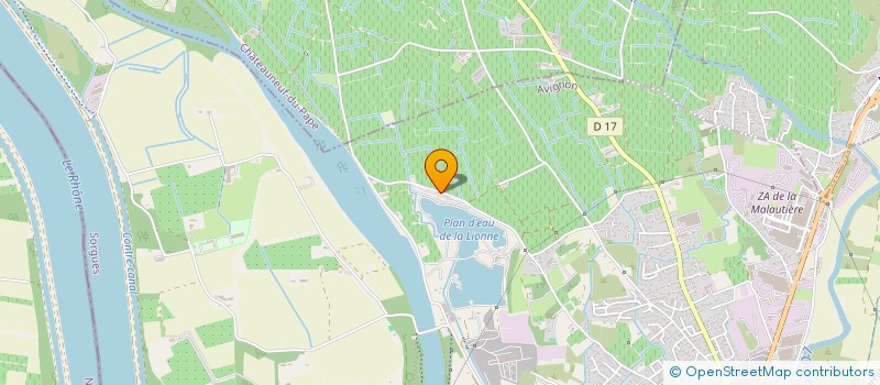 localisation de l'entreprise SOCIETE CIVILE RHINO à SORGUES