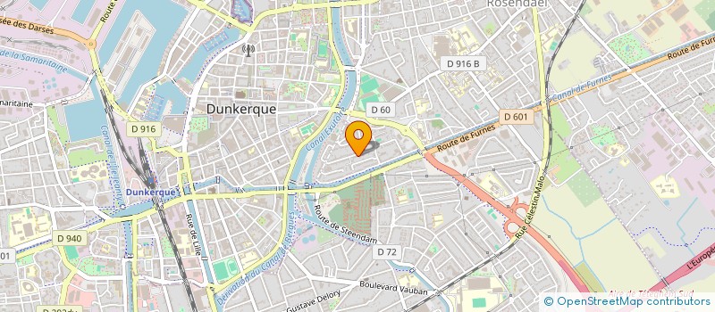 localisation de l'entreprise SOCIETE CIVILE RIPER  DUNKERQUE