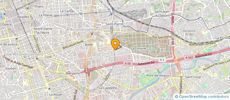 localisation de l'entreprise SOCIETE CIVILE ROBERT GOUTEIX & FILS  MARSEILLE