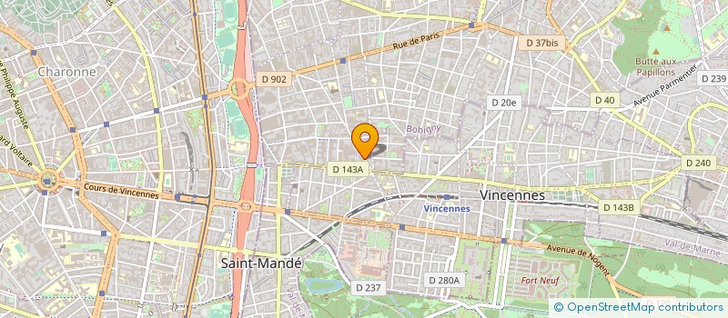 localisation de l'entreprise SOCIETE CIVILE ROBESPIERRE MONTREUIL à MONTREUIL