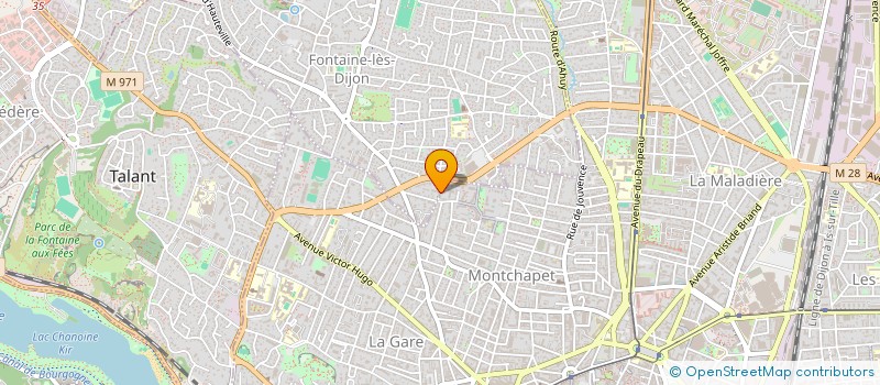 localisation de l'entreprise SOCIETE CIVILE ROMROC à DIJON