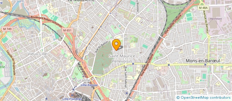 localisation de l'entreprise SOCIETE CIVILE ROSA  LILLE