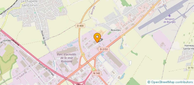 localisation de l'entreprise SOCIETE CIVILE ROSINOX  BOURGES