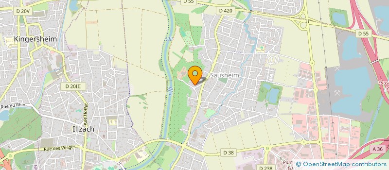 localisation de l'entreprise SOCIETE CIVILE ROTTER  SAUSHEIM