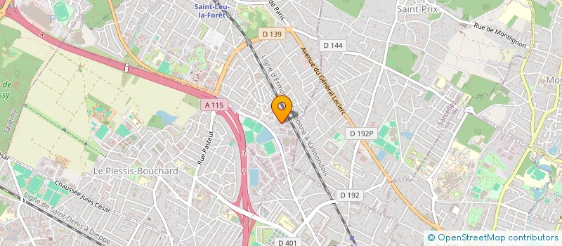 localisation de l'entreprise SOCIETE CIVILE ROUSSE  SAINT-LEU-LA-FORET