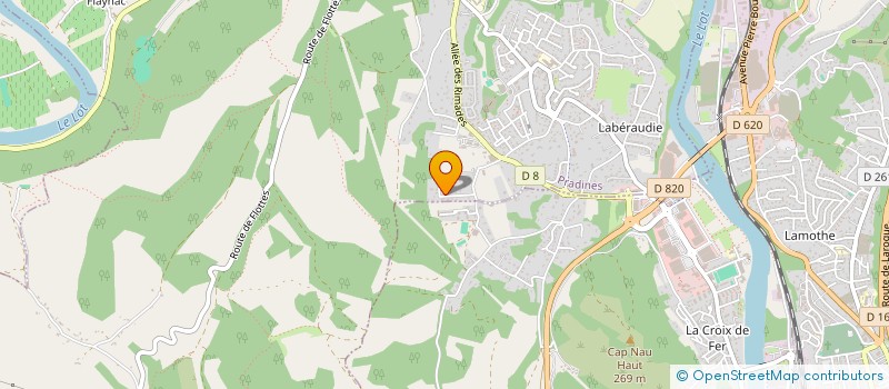 localisation de l'entreprise SOCIETE CIVILE ROUSSEAU  PRADINES