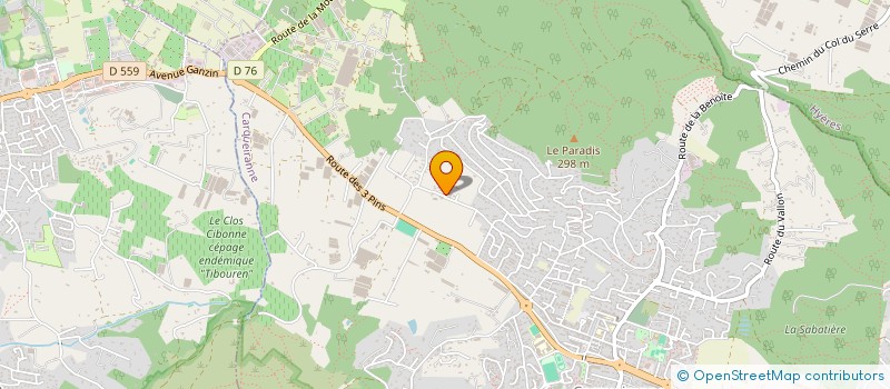 localisation de l'entreprise SOCIETE CIVILE ROUVE-RAFARE  CARQUEIRANNE