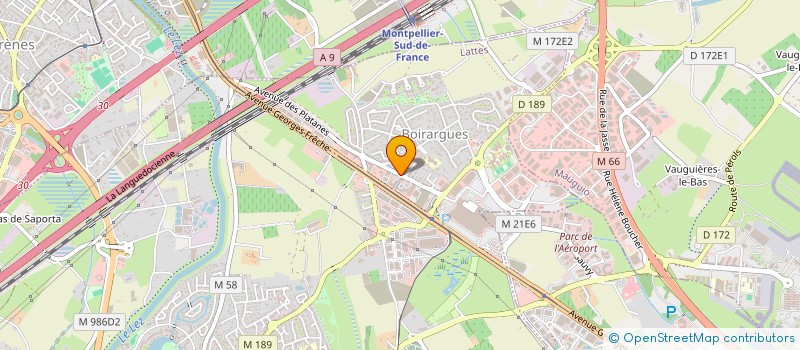 localisation de l'entreprise SOCIETE CIVILE RUE DES FRERES  MONTPELLIER