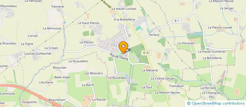 localisation de l'entreprise SOCIETE CIVILE S.C.I. FREDE  CLAYES