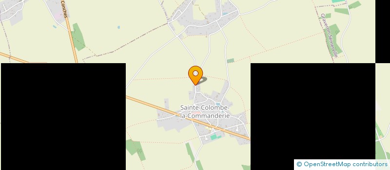 localisation de l'entreprise SOCIETE CIVILE SABJEM  SAINTE-COLOMBE-LA-COMMANDERIE