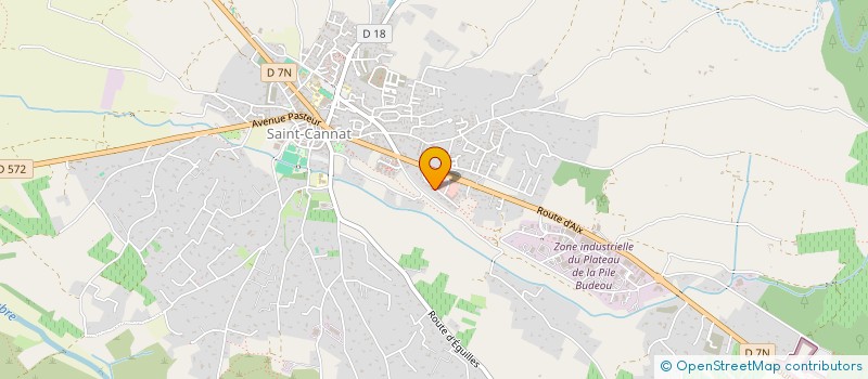 localisation de l'entreprise SOCIETE CIVILE SAFADI  SAINT-CANNAT