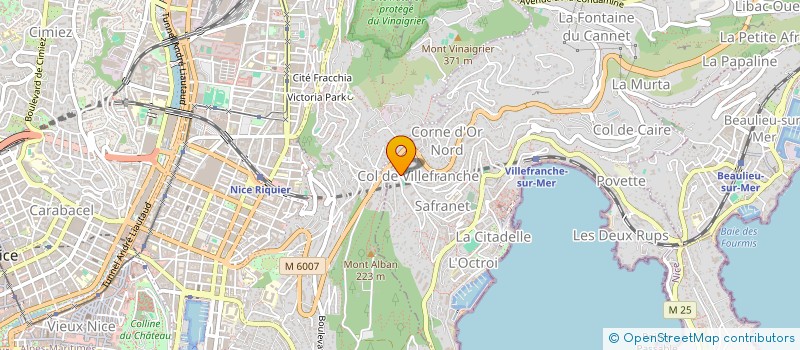 localisation de l'entreprise SOCIETE CIVILE SAINT BERNARD à NICE