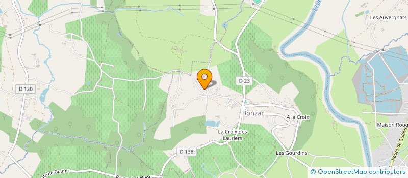 localisation de l'entreprise SOCIETE CIVILE SAINT-EDOUARD  BONZAC