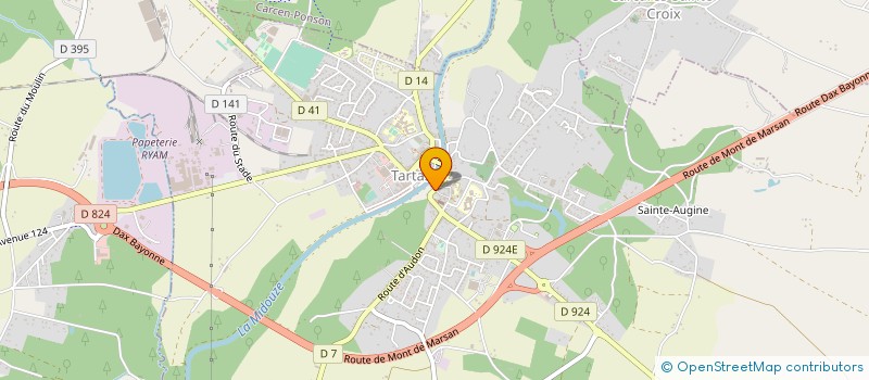 localisation de l'entreprise SOCIETE CIVILE SAINT JACQUES à TARTAS
