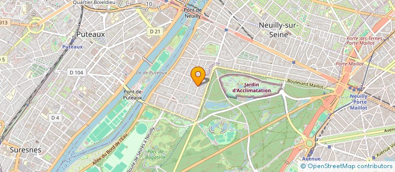 localisation de l'entreprise SOCIETE CIVILE SAINT JAMES à NEUILLY-SUR-SEINE