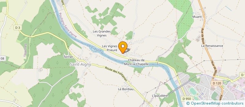 localisation de l'entreprise SOCIETE CIVILE SAINT MARTIAL à RUFFEC