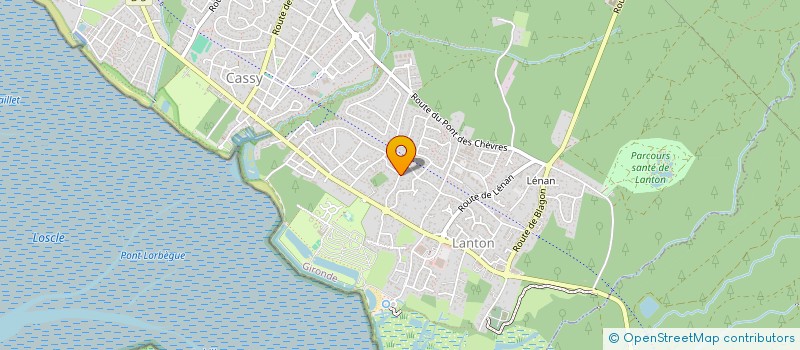 localisation de l'entreprise SOCIETE CIVILE SAINT MARTIAL  LANTON