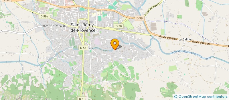 localisation de l'entreprise SOCIETE CIVILE SAINT REMY DE PROVENCE GERANCE  SAINT-REMY-DE-PROVENCE