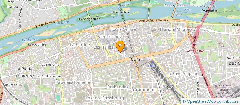 localisation de l'entreprise SOCIETE CIVILE SAINT SAUVEUR  TOURS