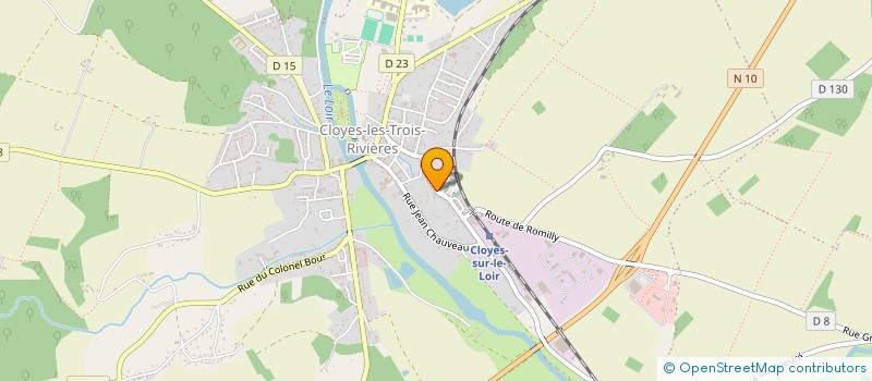 localisation de l'entreprise SOCIETE CIVILE SAINT SEVERIN à CLOYES-LES-TROIS-RIVIERES