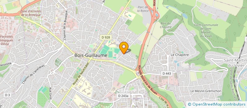 localisation de l'entreprise SOCIETE CIVILE SAINT SILVERE à BOIS-GUILLAUME