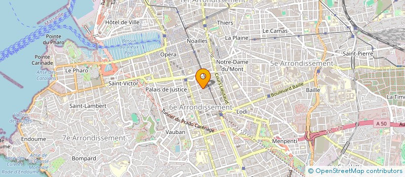 localisation de l'entreprise SOCIETE CIVILE SAINTE ANNETTE à MARSEILLE