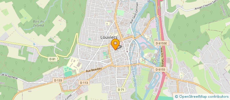 localisation de l'entreprise SOCIETE CIVILE SAINTE HELENE à LOUVIERS