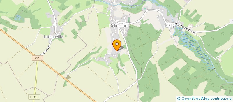 localisation de l'entreprise SOCIETE CIVILE SAINTE LUCIE  DELINCOURT