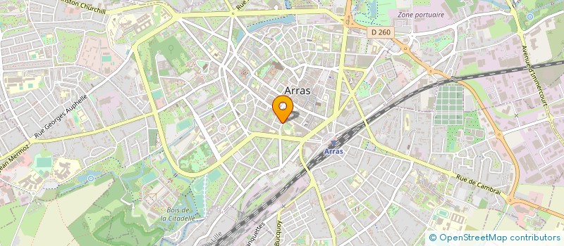 localisation de l'entreprise SOCIETE CIVILE SAINTE MARGUERITE à ARRAS