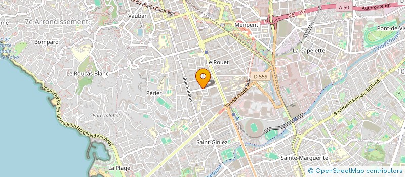 localisation de l'entreprise SOCIETE CIVILE SAINTE MARGUERITE à MARSEILLE