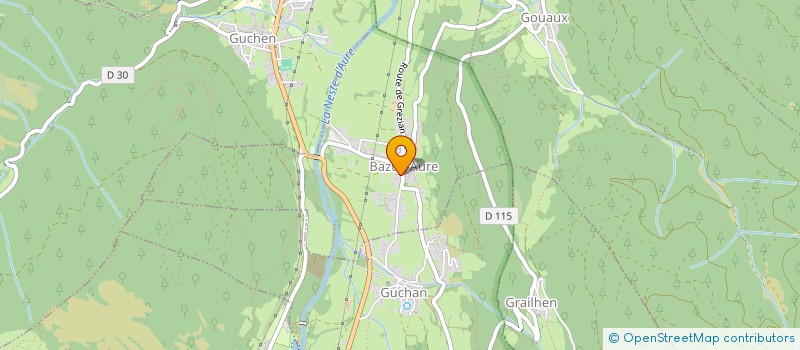 localisation de l'entreprise SOCIETE CIVILE SAINTE MARIE  SAINT-LARY-SOULAN