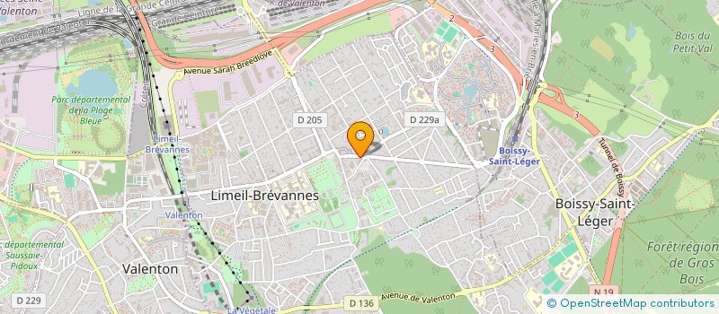 localisation de l'entreprise SOCIETE CIVILE SALMARINA à LIMEIL-BREVANNES