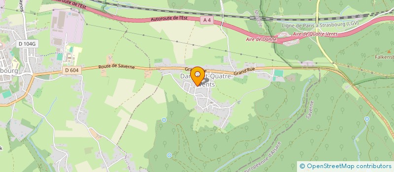 localisation de l'entreprise SOCIETE CIVILE SAMALAN  DANNE-ET-QUATRE-VENTS