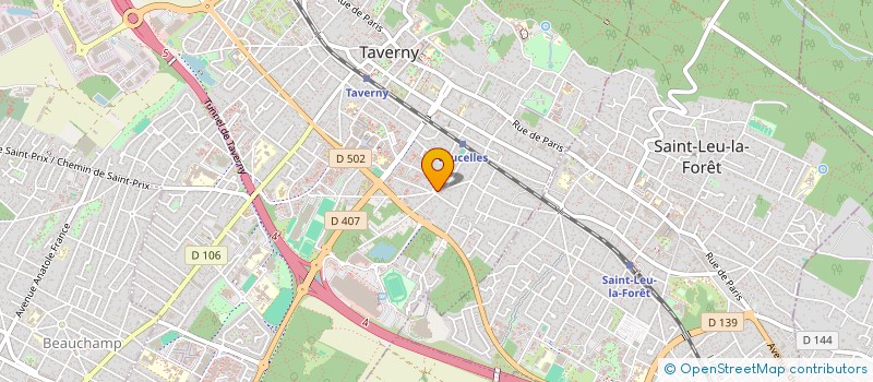 localisation de l'entreprise SOCIETE CIVILE SAMLA  TAVERNY