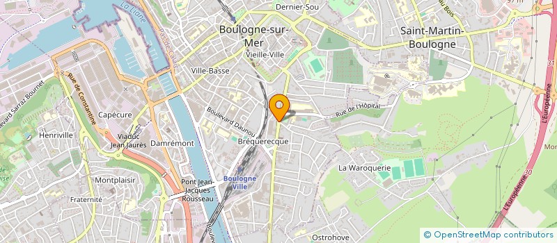 localisation de l'entreprise SOCIETE CIVILE SARAH à BOULOGNE-SUR-MER