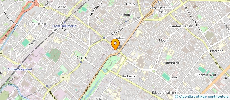localisation de l'entreprise SOCIETE CIVILE SARTOISE à ROUBAIX