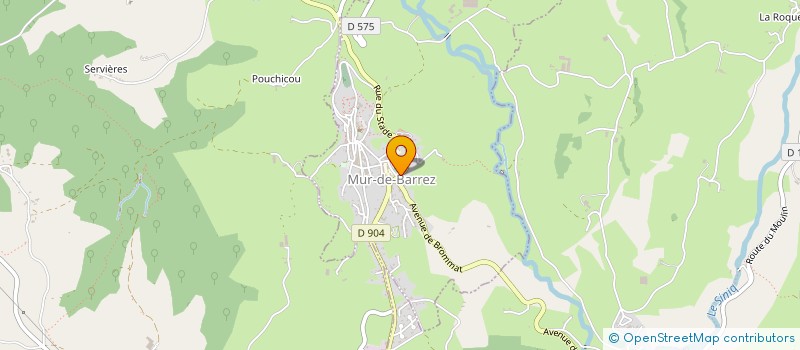 localisation de l'entreprise SOCIETE CIVILE SAT  MUR-DE-BARREZ