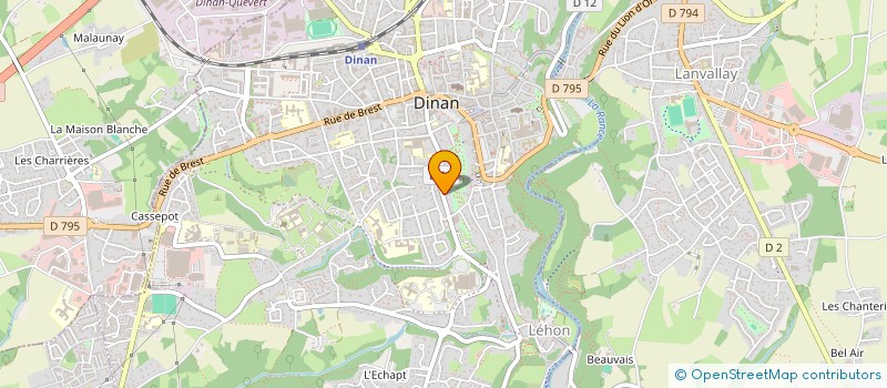 localisation de l'entreprise SOCIETE CIVILE SATHI  DINAN