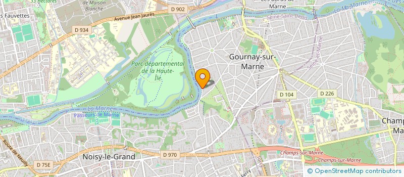 localisation de l'entreprise SOCIETE CIVILE SAUBERT à NOISY-LE-GRAND