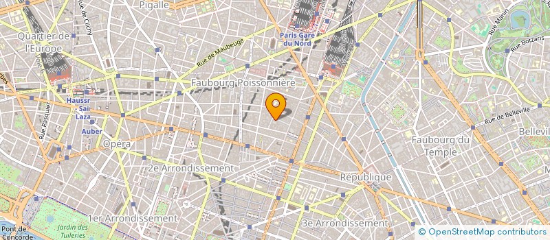 localisation de l'entreprise SOCIETE CIVILE SB INVEST  PARIS