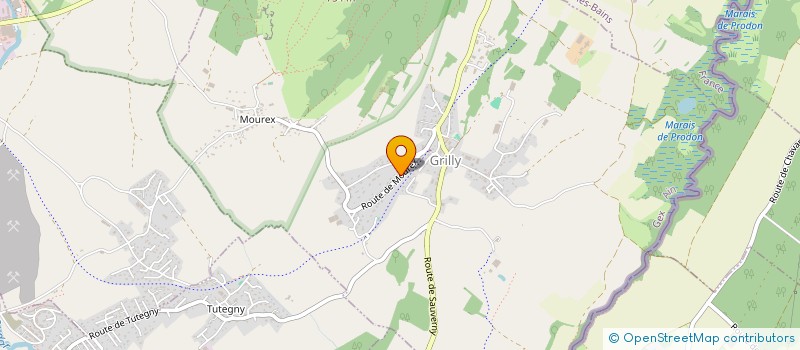 localisation de l'entreprise SOCIETE CIVILE SBCEP  GRILLY