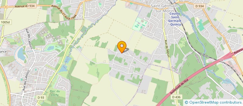 localisation de l'entreprise SOCIETE CIVILE SBEA  SAINT-GERMAIN-SUR-MORIN