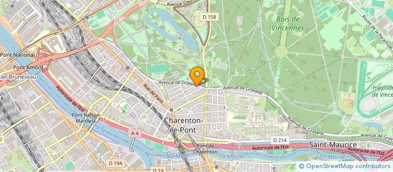 localisation de l'entreprise SOCIETE CIVILE SCAVARDA -GRAVELLE  CHARENTON-LE-PONT