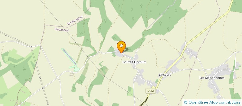 localisation de l'entreprise SOCIETE CIVILE SCCG  FLAVACOURT