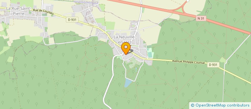 localisation de l'entreprise SOCIETE CIVILE SCP  LA NEUVILLE-EN-HEZ