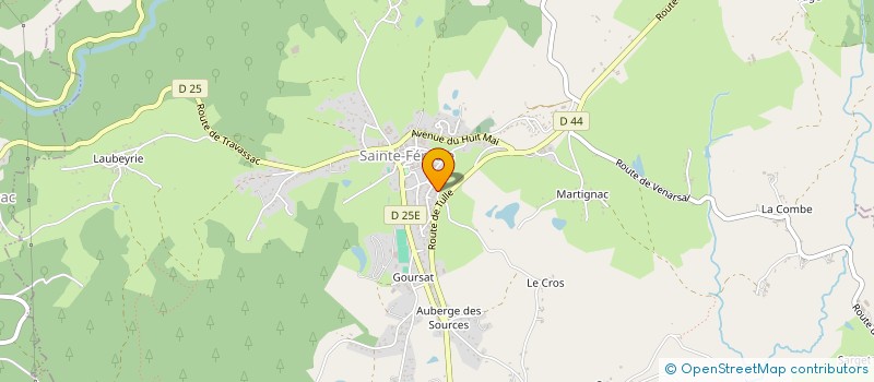 localisation de l'entreprise SOCIETE CIVILE SE.MA.CA.RO. à DONZENAC