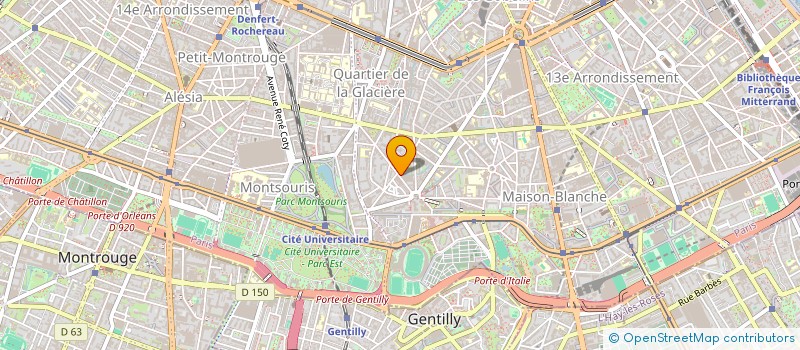 localisation de l'entreprise SOCIETE CIVILE SED BIS  PARIS